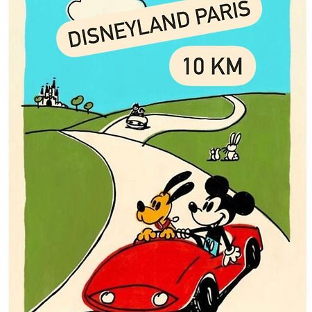Cocon Familial Proche Disneyland Paris Quincy-Voisins Exterior foto